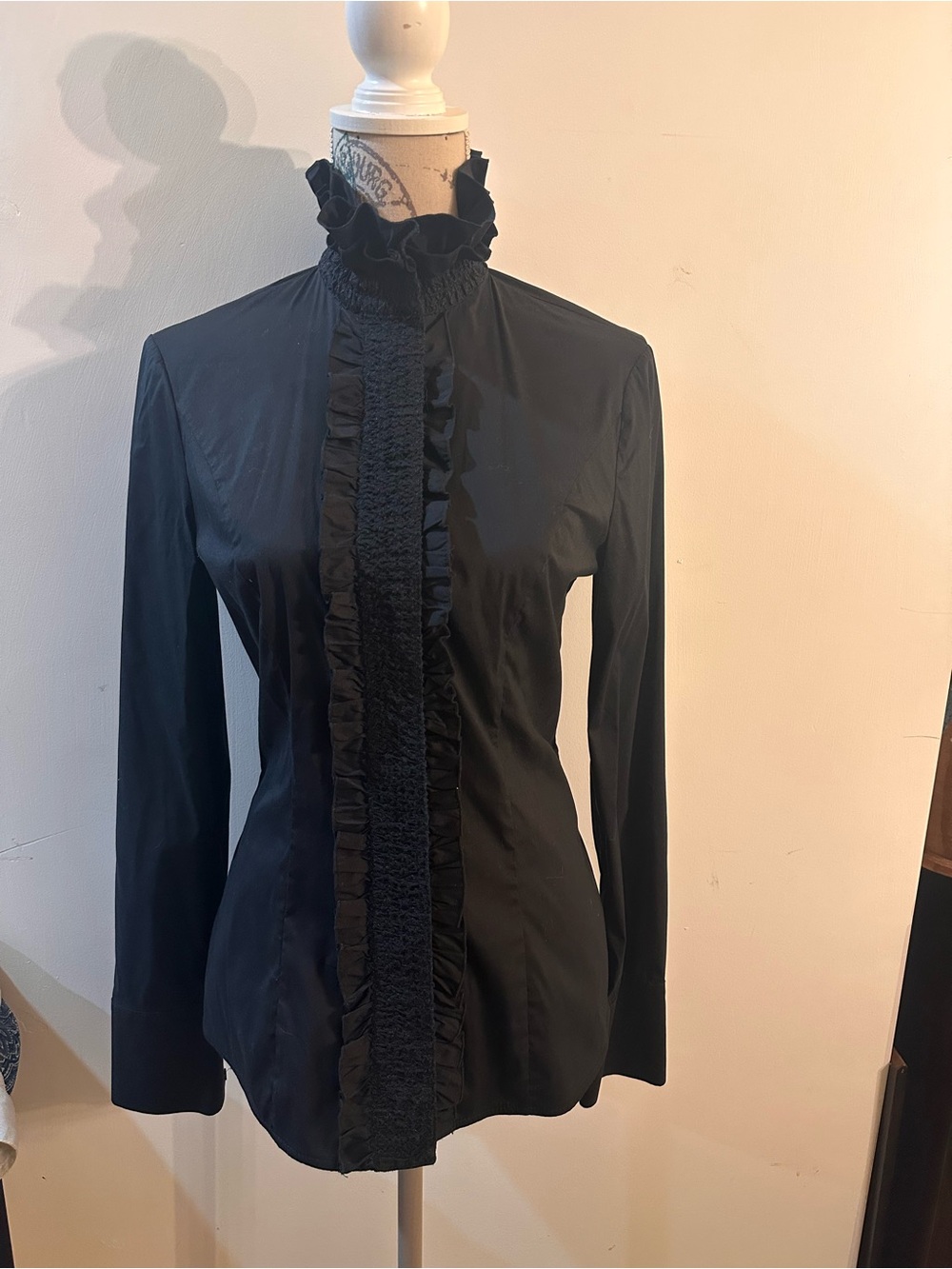 Flavio Castellani Ruffled Button Down Shirt